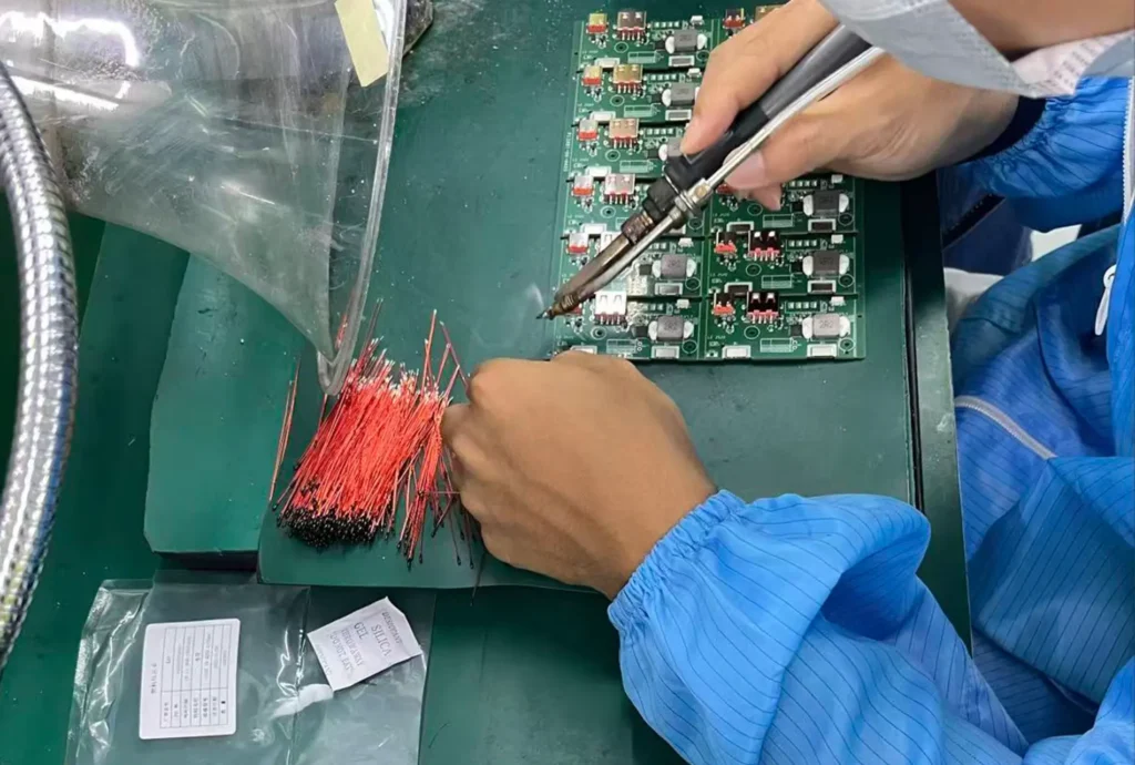 NTC Thermistor with Solder Joint